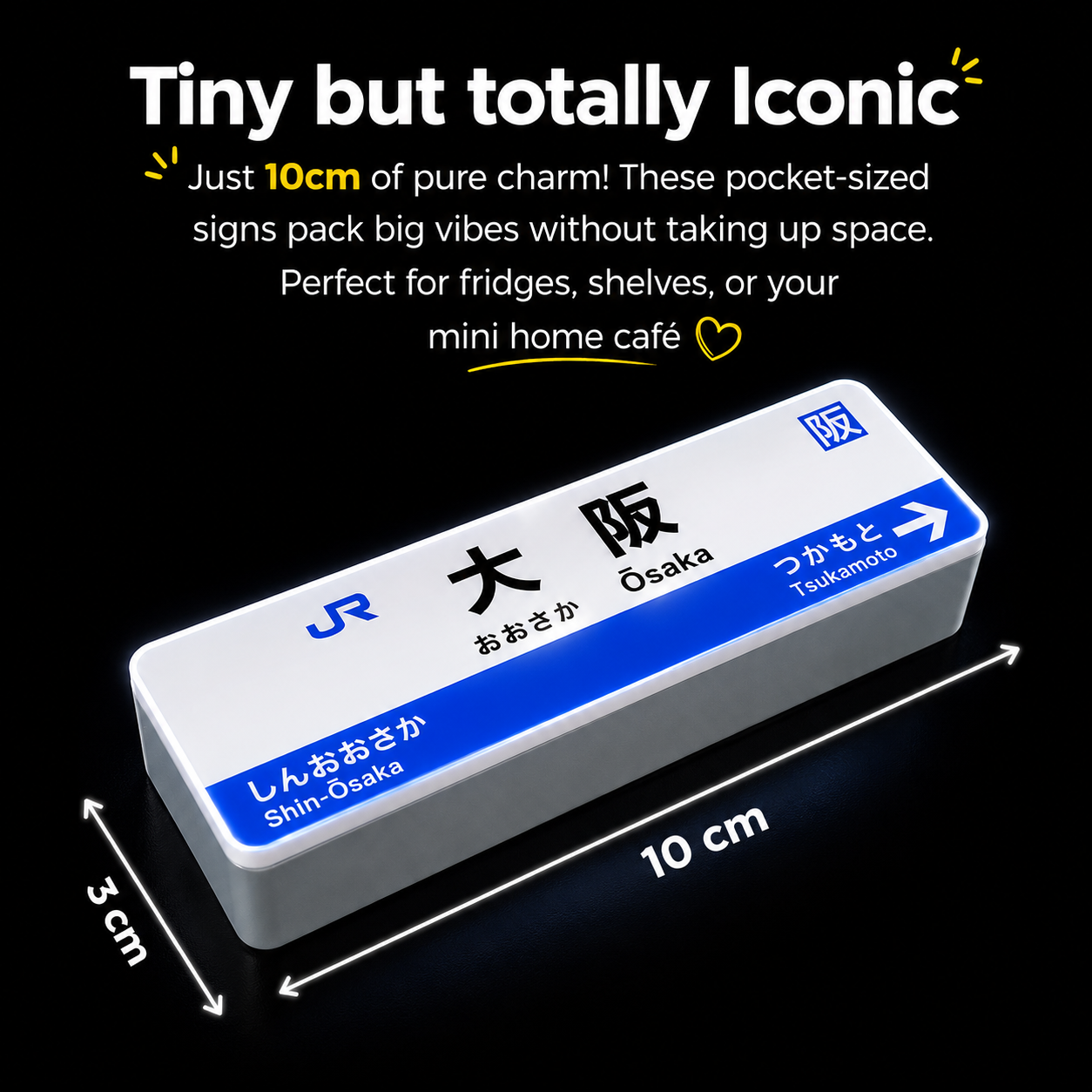 Japanese Railway Lightbox Magnets