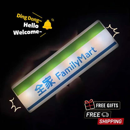 🔔 Mini Konbini Lightbox Magnets – Doorbell Edition