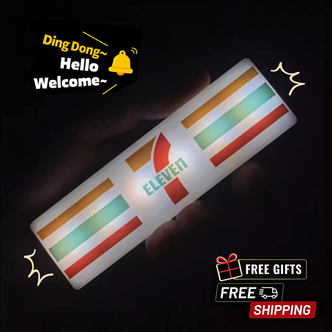 🔔 Mini Konbini Lightbox Magnets – Doorbell Edition