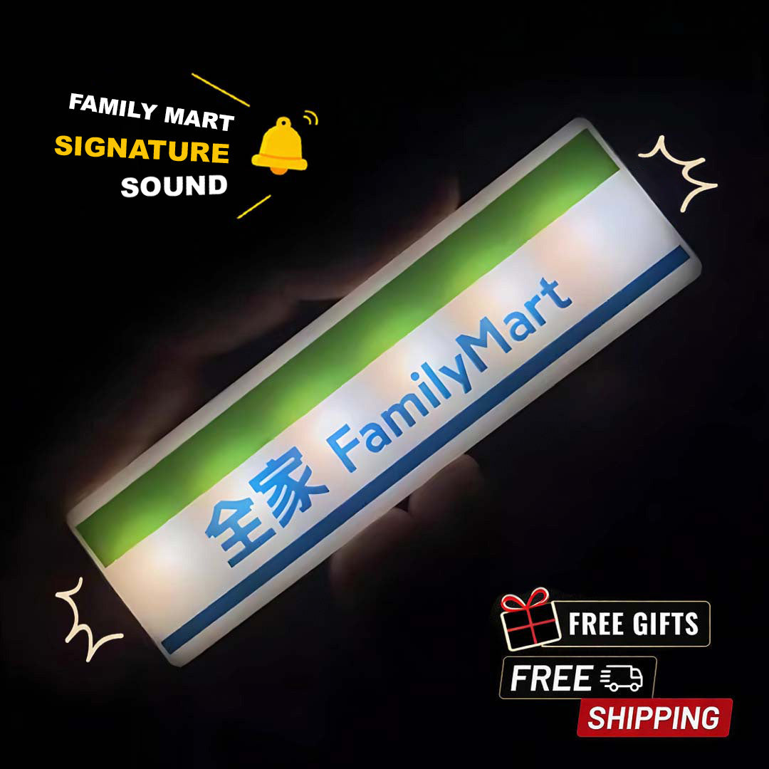 🔔 Long Mini Konbini Lightbox Magnets – Doorbell Edition