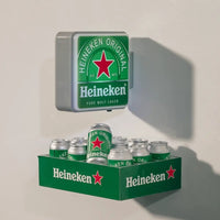 Tray+LED Magnets: Heineken