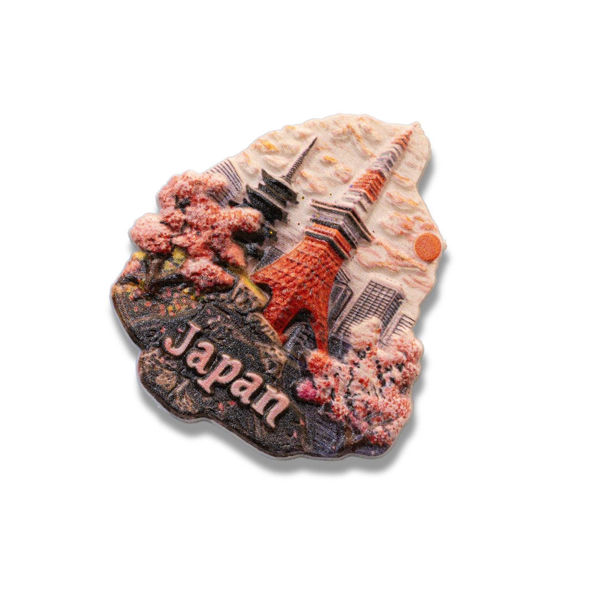 🇯🇵 Japan Tokyo Tower 3D Magnet - WonderWonders