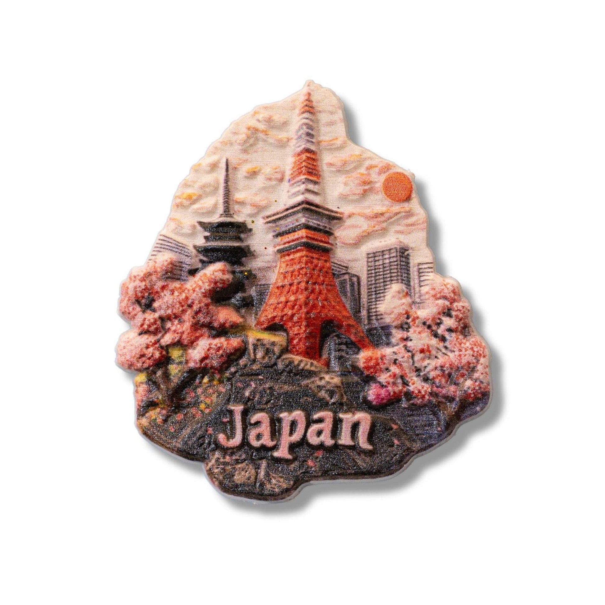 🇯🇵 Japan Tokyo Tower 3D Magnet - WonderWonders