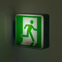 Exit Sign | Battery (Square)
