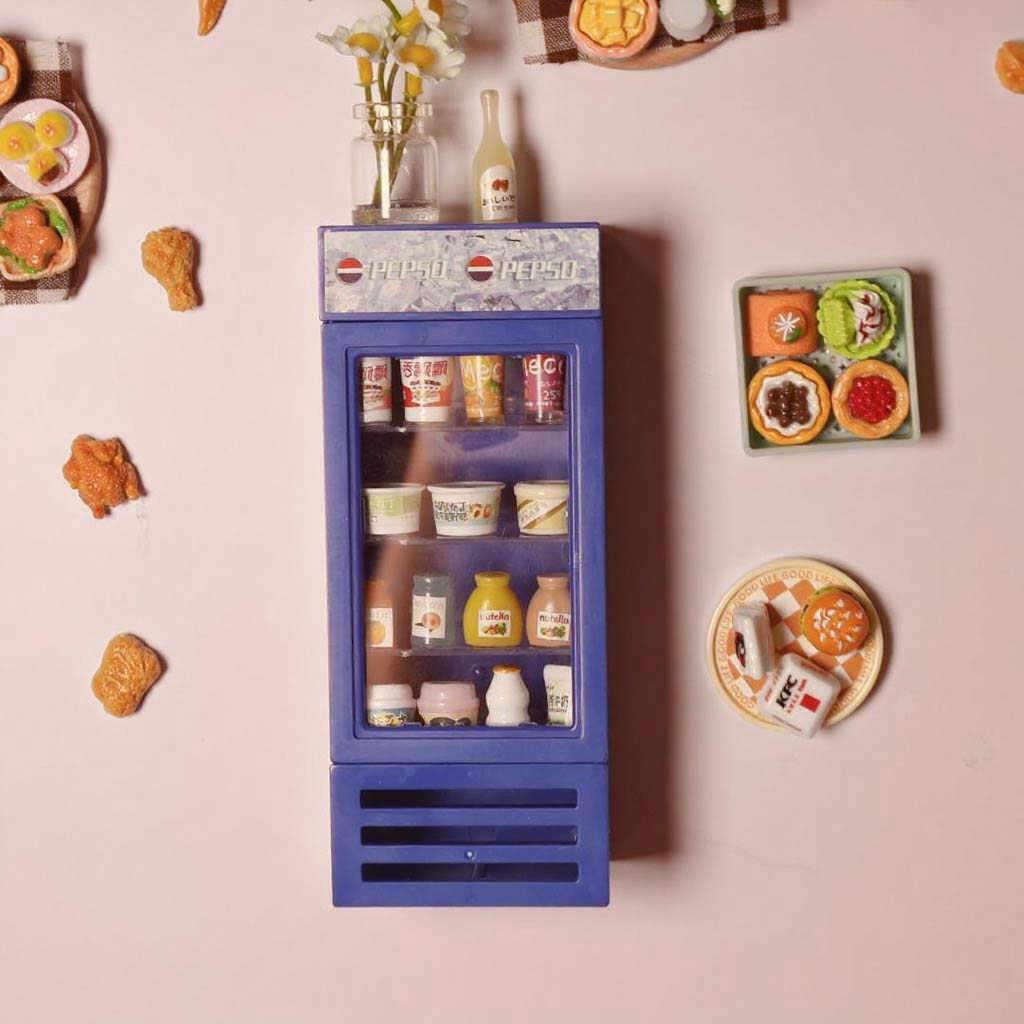 🧊 Miniature Supermarket Freezer Fridge Magnet - WonderWonders