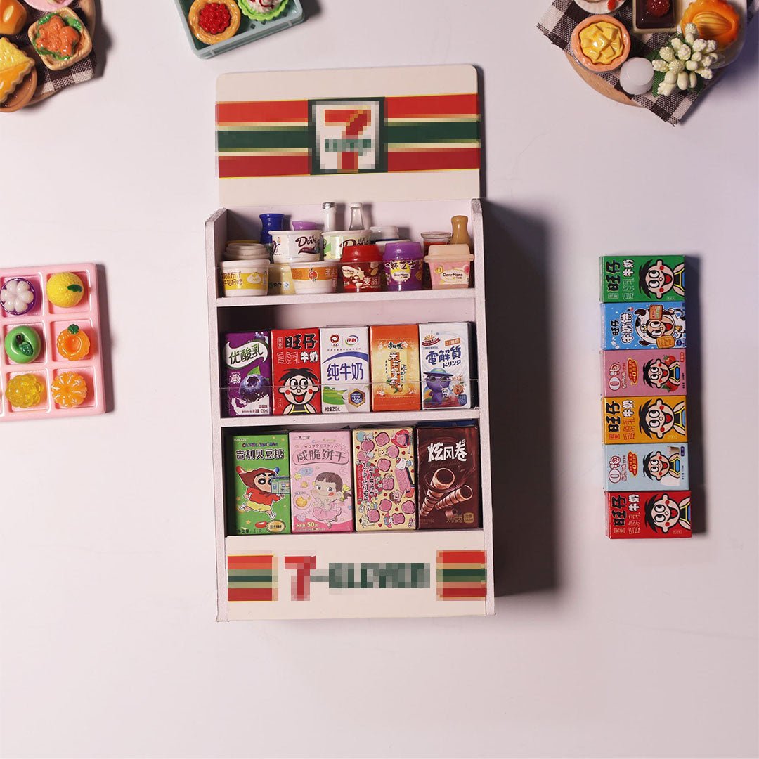 🧊 Miniature Supermarket Freezer Fridge Magnet - WonderWonders