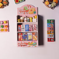 Sweet × Yummy Shelf + 50 Random Mini Snack Models